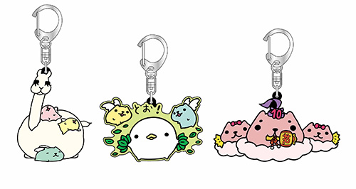 カピバラさん 10周年アート ラバーキーホルダーが1月上旬より発売中