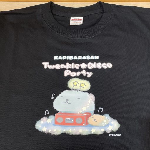 カピバラさん　とぅえんくるでぃすこぱーてぃTシャツ（とぅえんくるさん）