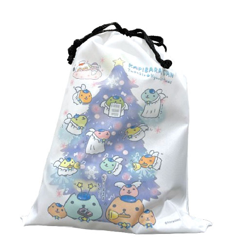 イベント限定・カピバラさん　とぅえんくるきゅりすますビッグ巾着