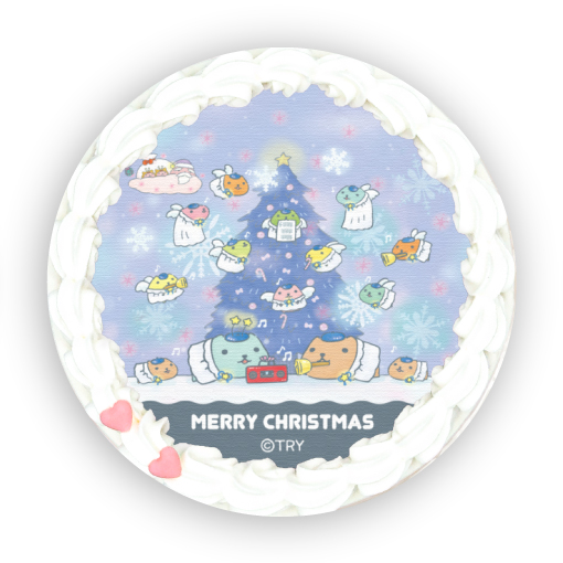 カピバラさん　クリスマスプリケーキ2025（全2種）